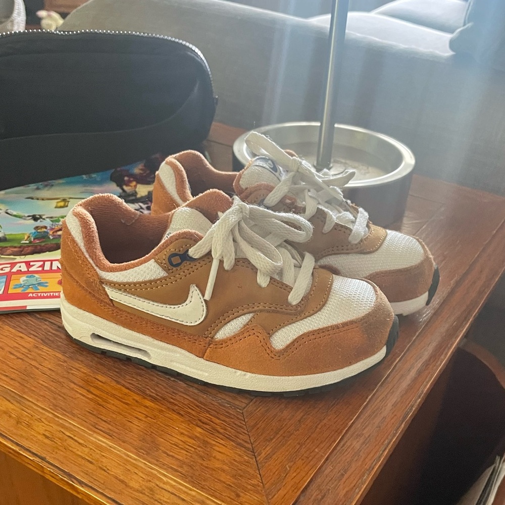 Kids Nike Airmax 1 Premium Retro “Curry”